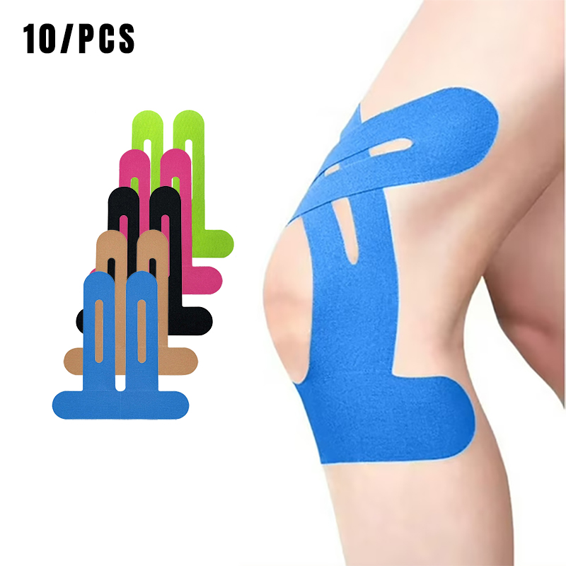 Kinesiology Tape Sports - 10PCS 무릎 스포츠 보호용 키네시올로지 테이프,