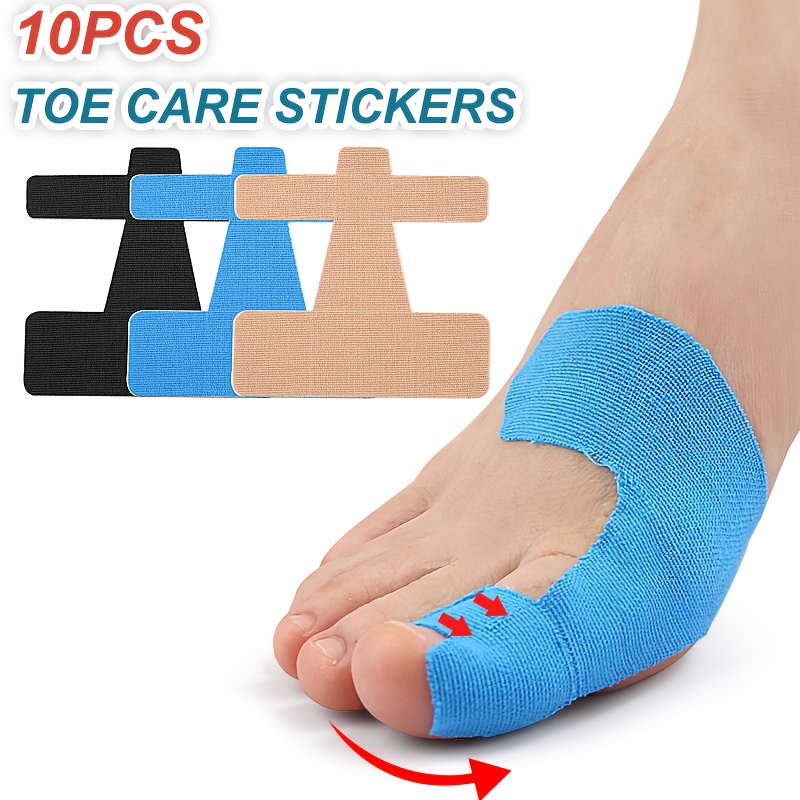 Kinesiology Tape Sports - 10개입 버니언 교정기 및 통증 완화