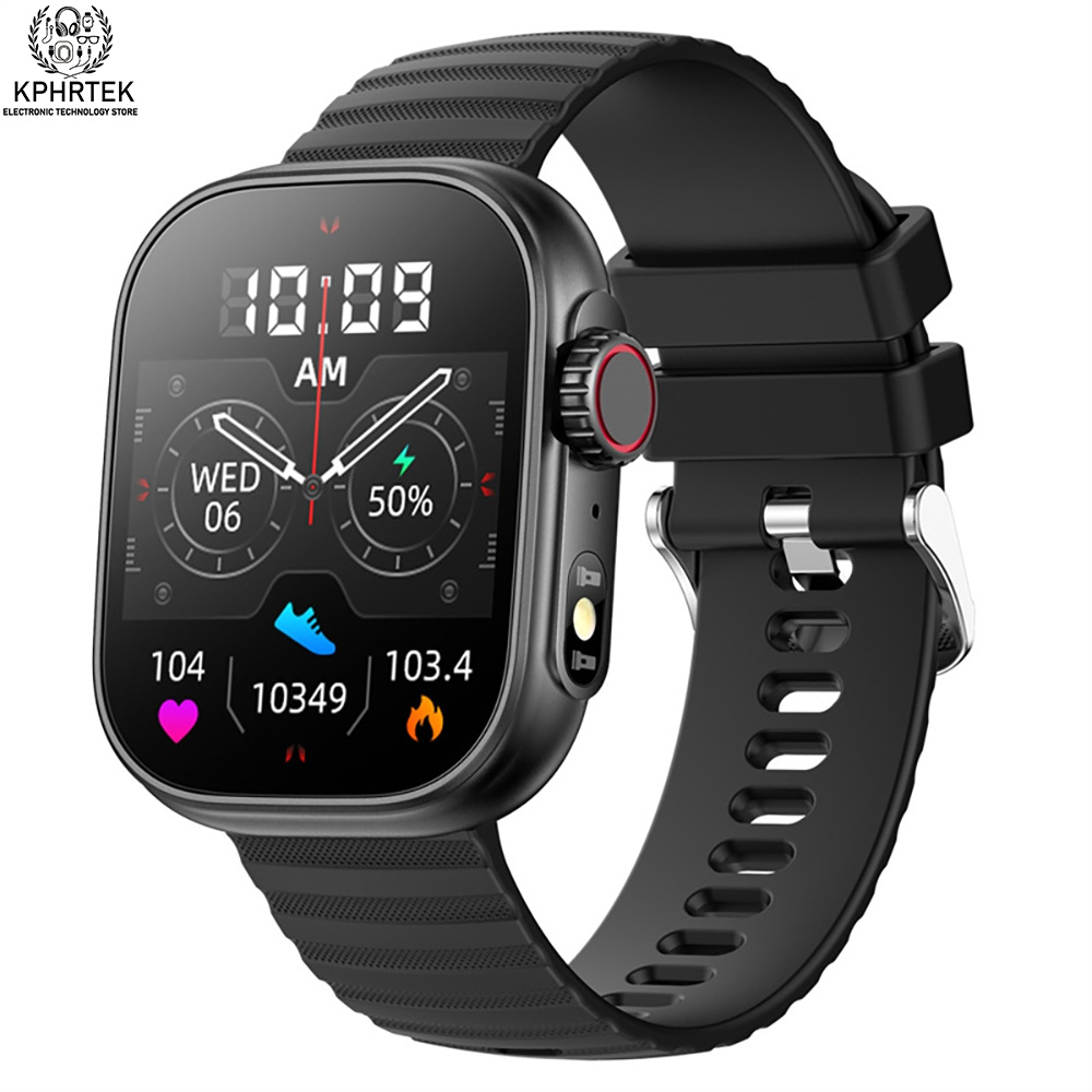 Xbody Health & Wellness - ZW39 스마트워치 남성용 블루투스 5.1 스마트워치,