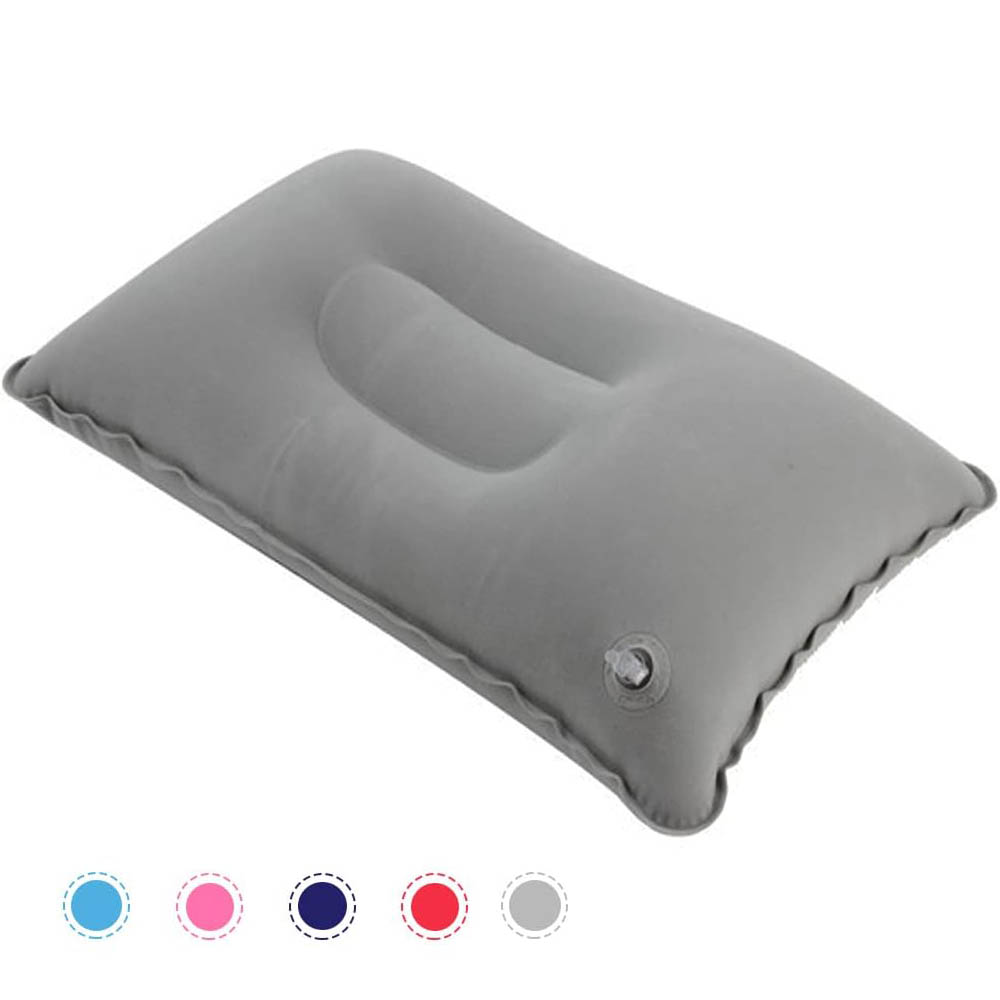 Neck Traction Pillow - 풍선 여행 베개 캠핑 하이킹을위한 휴대용