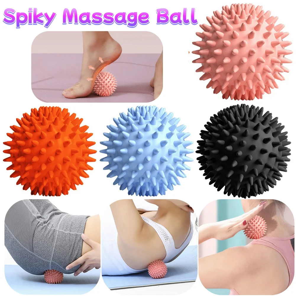 Reflexology Foot Roller - 뾰족한 마사지 공 스파이크 마사지 롤러