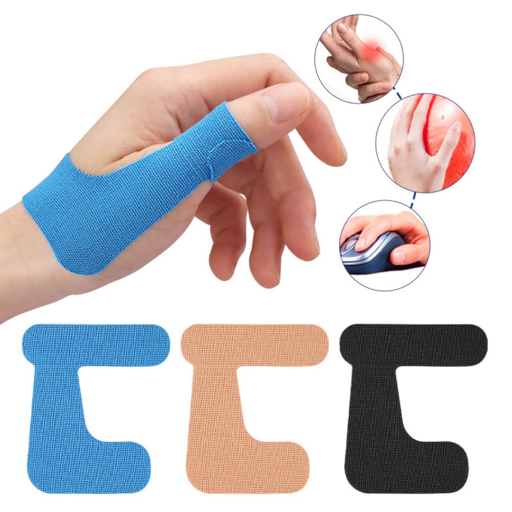 Kinesiology Tape Sports - 5개입 프리컷 엄지손가락 보호 테이프 자가