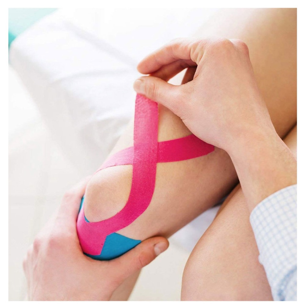스포츠 키네시오 테이프 근육 운동 요법 탄성 무릎 통증 - Kinesiology Tape Sports 리뷰 및 가격