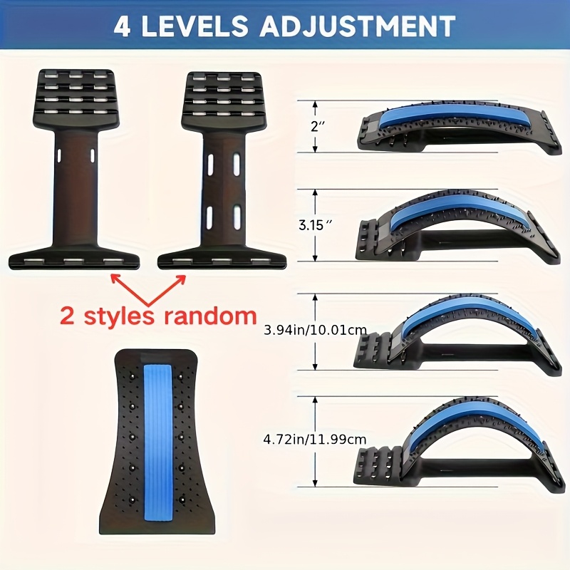 3단계 등 스트레칭 자세 교정기 요추 지지대 사무실 차 - Back Stretcher Lumbar 리뷰 및 가격