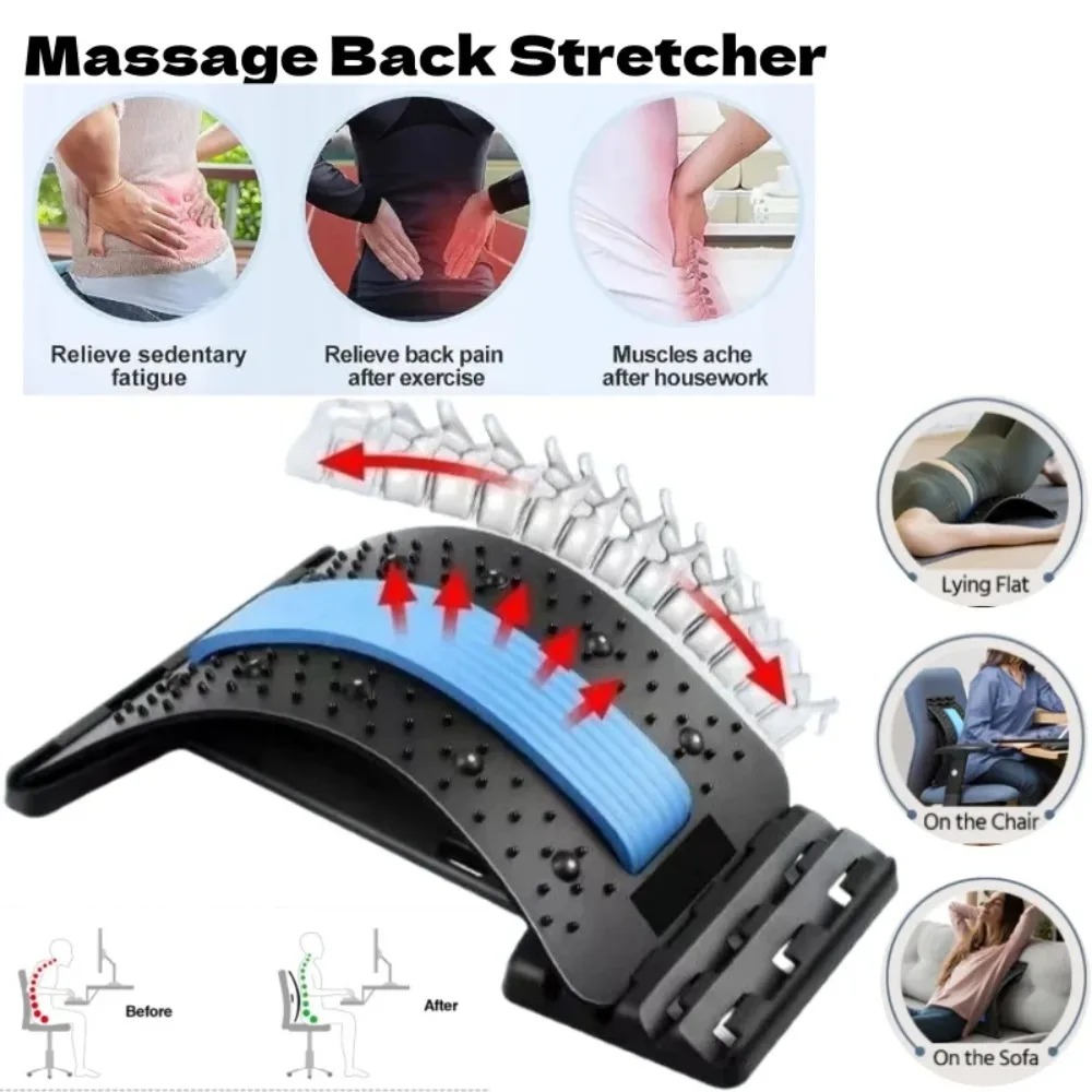 요추 스트레칭 보조기 4단계 조절 가능 지지대, 허리  - Back Stretcher Lumbar 리뷰 및 가격