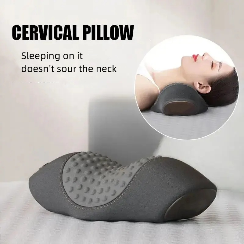 목 마사지 베개 전기 마사지 뜨거운 압축 진동 마사지  - Neck Traction Pillow 리뷰 및 가격