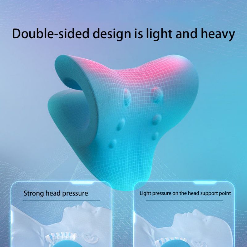 목 어깨 들것 릴랙서 자궁 경부 카이로 프랙틱 견인 장 - Neck Traction Pillow 리뷰 및 가격