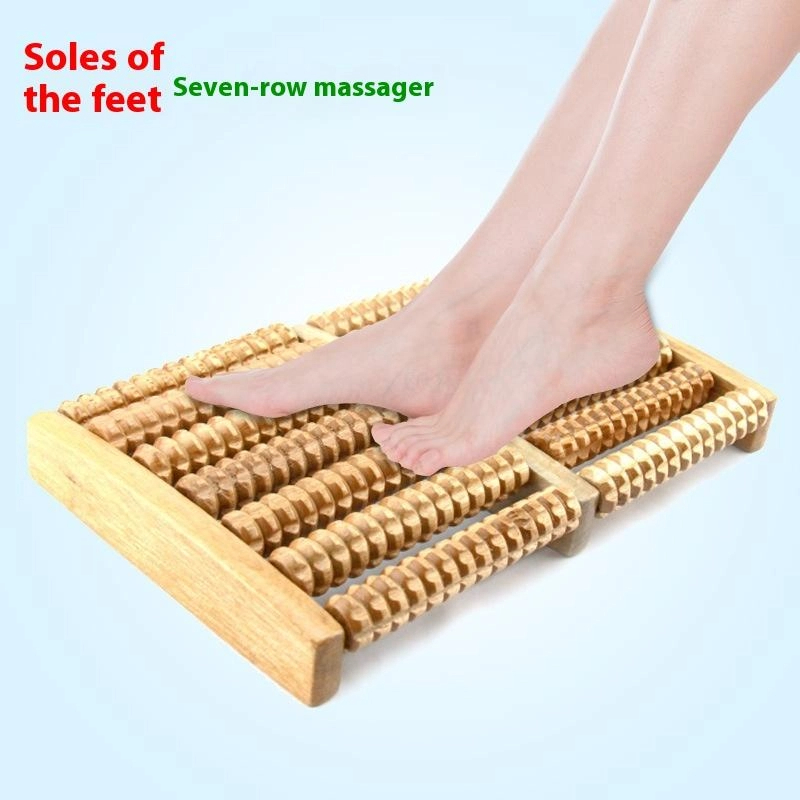 1PC 나무 발 마사지 롤러 스트레스 피트니스 건강 관 - Reflexology Foot Roller 리뷰 및 가격