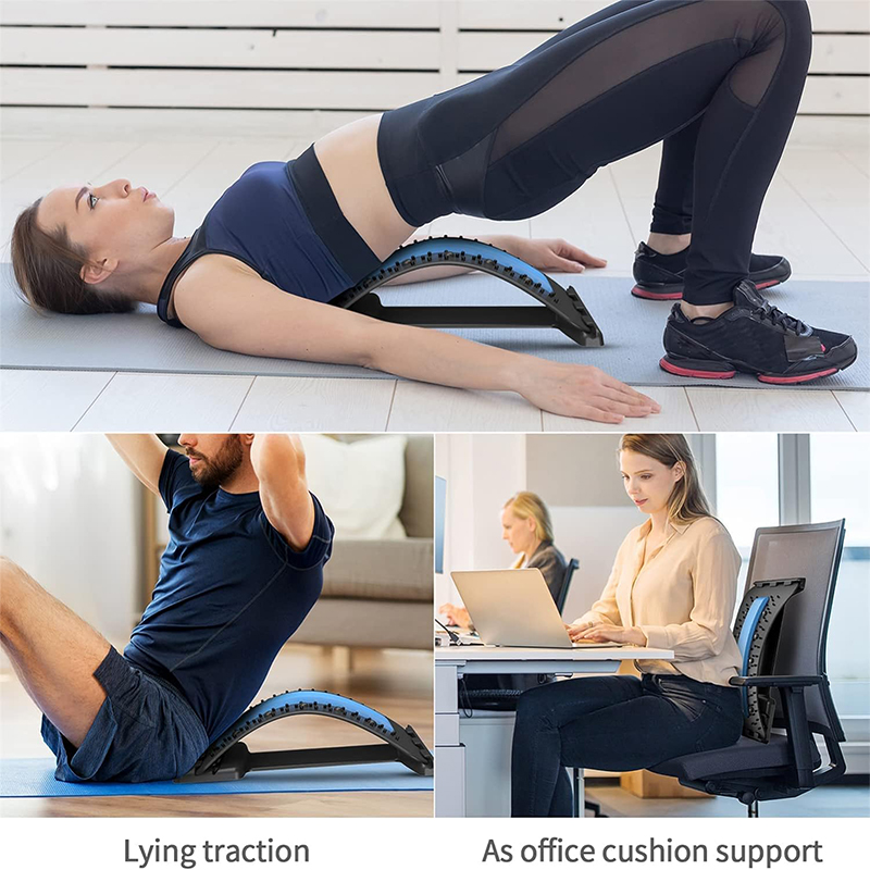 자석 등 마사지 근육 이완 스트레칭기 자세 교정기 등  - Back Stretcher Lumbar 리뷰 및 가격
