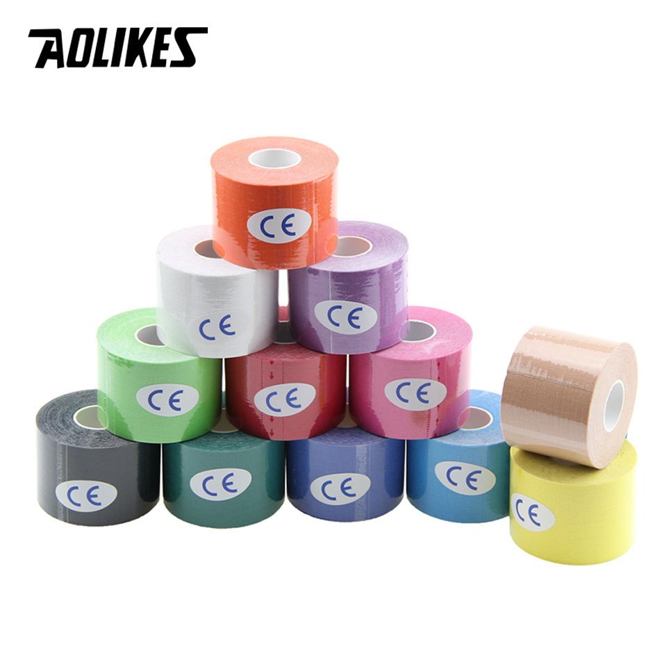 AOLIKES 2 크기 운동 요법 테이프 통기성 방수  - Kinesiology Tape Sports 리뷰 및 가격