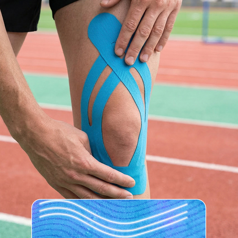10PCS 무릎 스포츠 보호용 키네시올로지 테이프, 탄 - Kinesiology Tape Sports 리뷰 및 가격