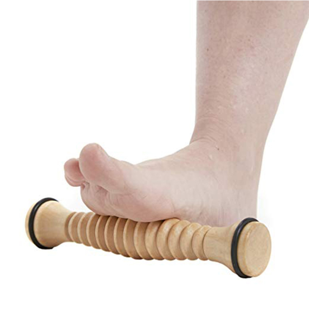 나무 마사지 기계 바디 백 나무 발 롤러, 발바닥 근막 - Reflexology Foot Roller 리뷰 및 가격