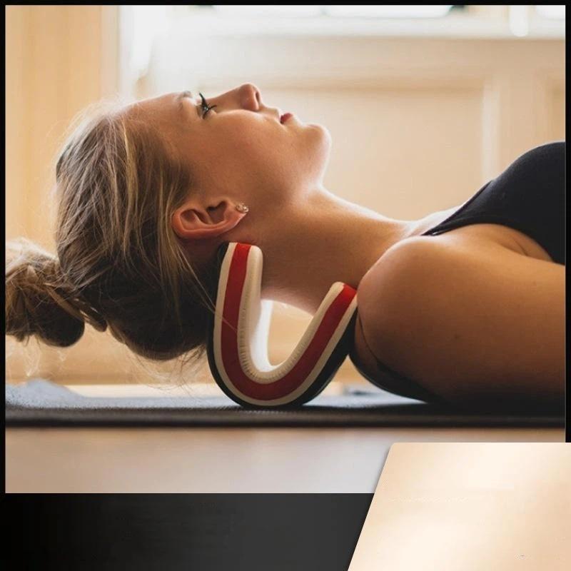 목 어깨 이완기 경추 견인 베개 휴대용 경추 척추 스트 - Neck Traction Pillow 리뷰 및 가격