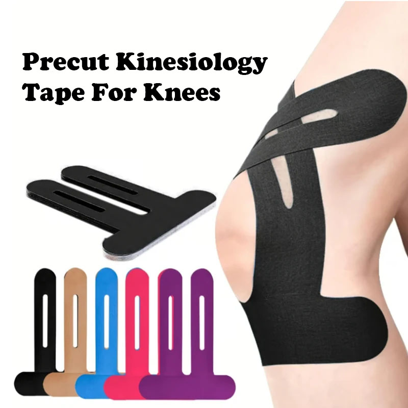 무릎용 프리컷 운동 테이프 10개, 방수 탄성 통기성  - Kinesiology Tape Sports 리뷰 및 가격