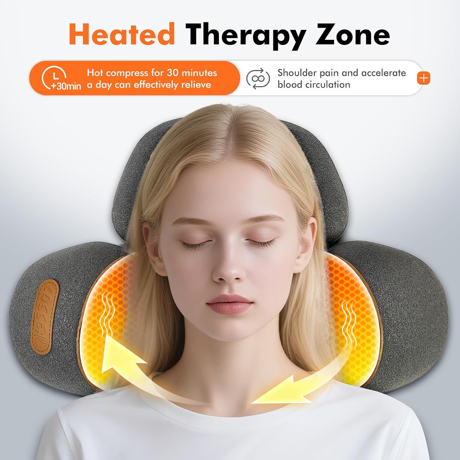3-in-1 온열 및 경추 트랙션 기능이 있는 목 마사 - Neck Traction Pillow 리뷰 및 가격