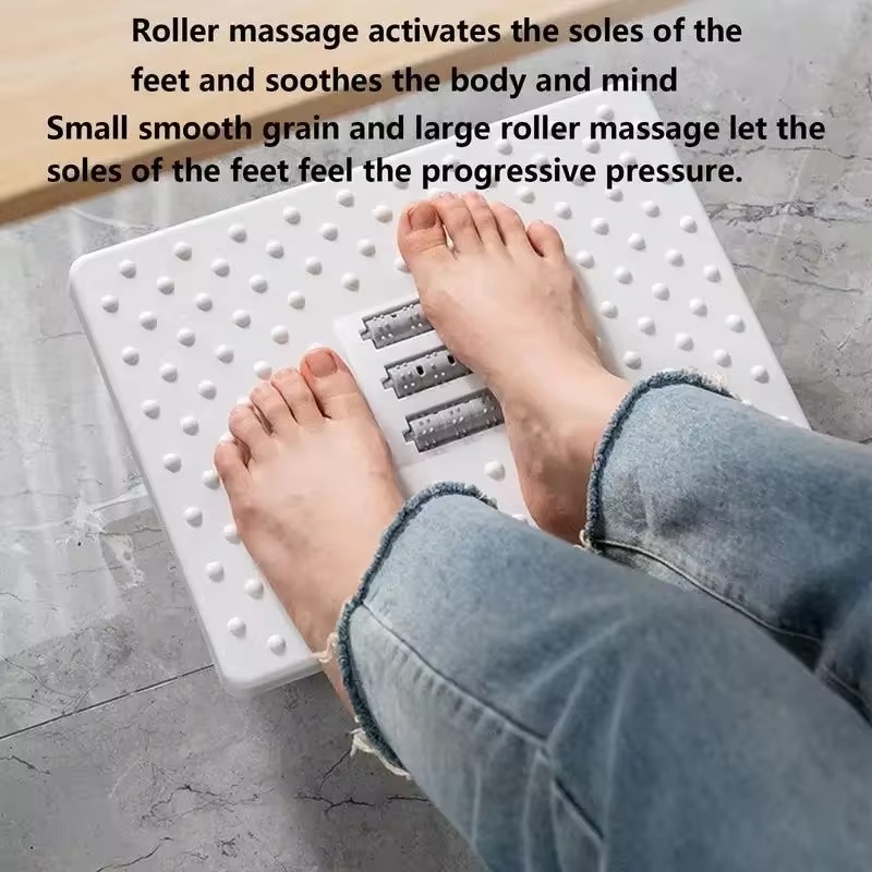 마사지 롤러가 있는 휴대용 발 받침대, 가정 및 사무실 - Reflexology Foot Roller 리뷰 및 가격