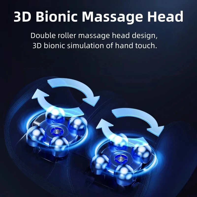 새로운 대형 전기 발 마사지기, 적외선 온찜질 기능,  - Reflexology Foot Roller 리뷰 및 가격