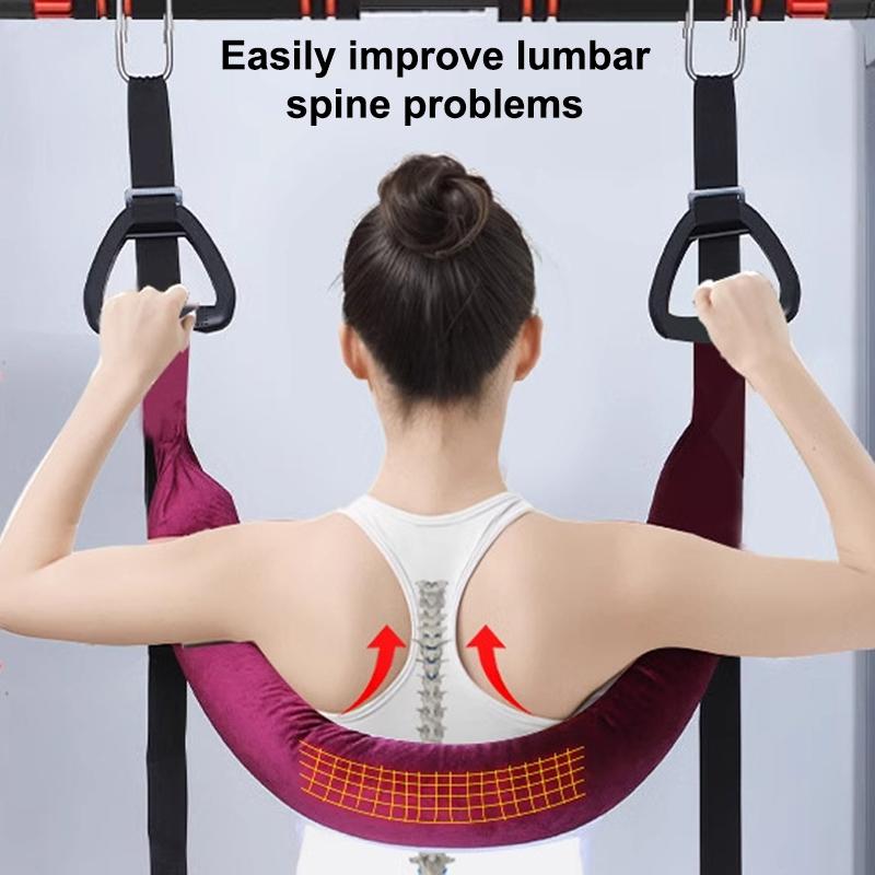 홈짐 요추 트랙션 벨트 조절 가능한 수평 바 스트레칭  - Back Stretcher Lumbar 리뷰 및 가격