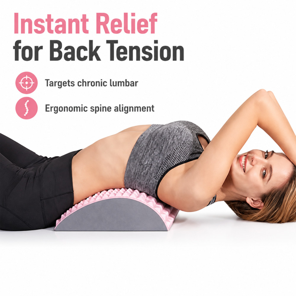EVA 등 허리 스트레칭 마사지 매트 복부 매트 만성  - Back Stretcher Lumbar 리뷰 및 가격