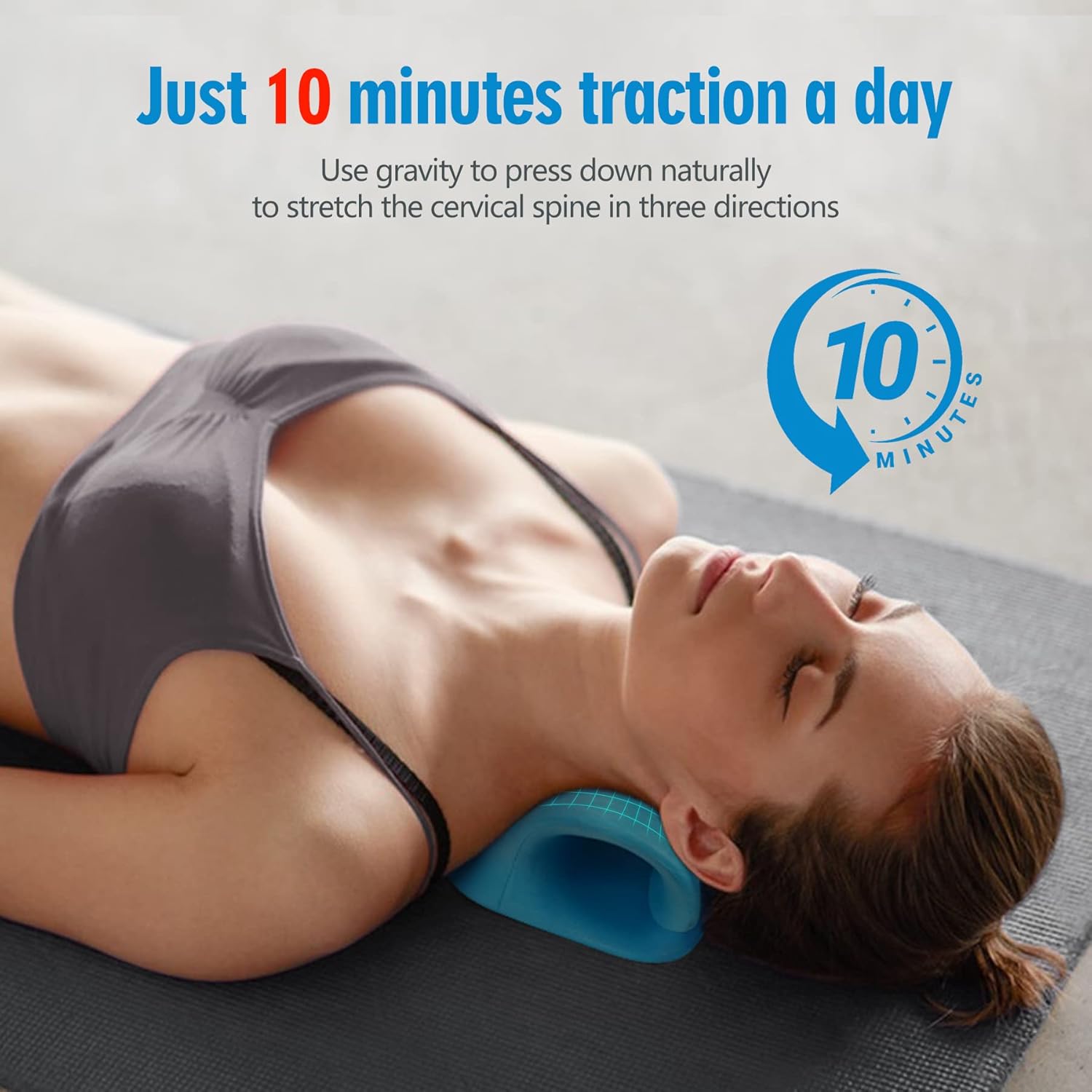 목 통증 완화를 위한 목 스트레칭기, 목 및 어깨 이완 - Neck Traction Pillow 리뷰 및 가격