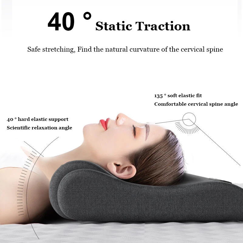 자궁 경부 척추 견인을 보호하기위한 전기 마사지 목 베 - Neck Traction Pillow 리뷰 및 가격