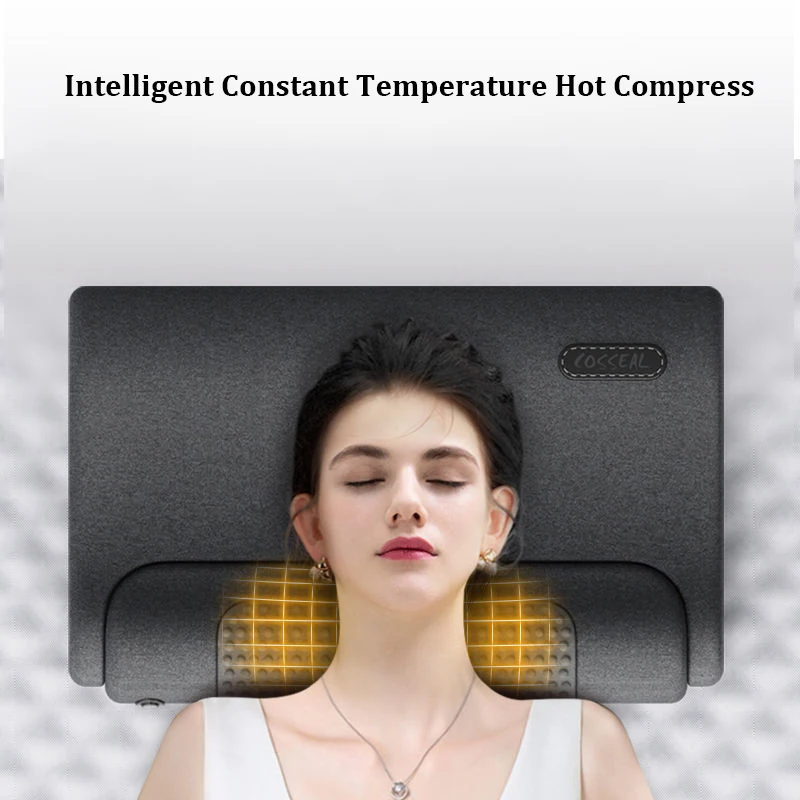 자궁 경부 척추 견인을 보호하기위한 전기 마사지 목 베 - Neck Traction Pillow 리뷰 및 가격