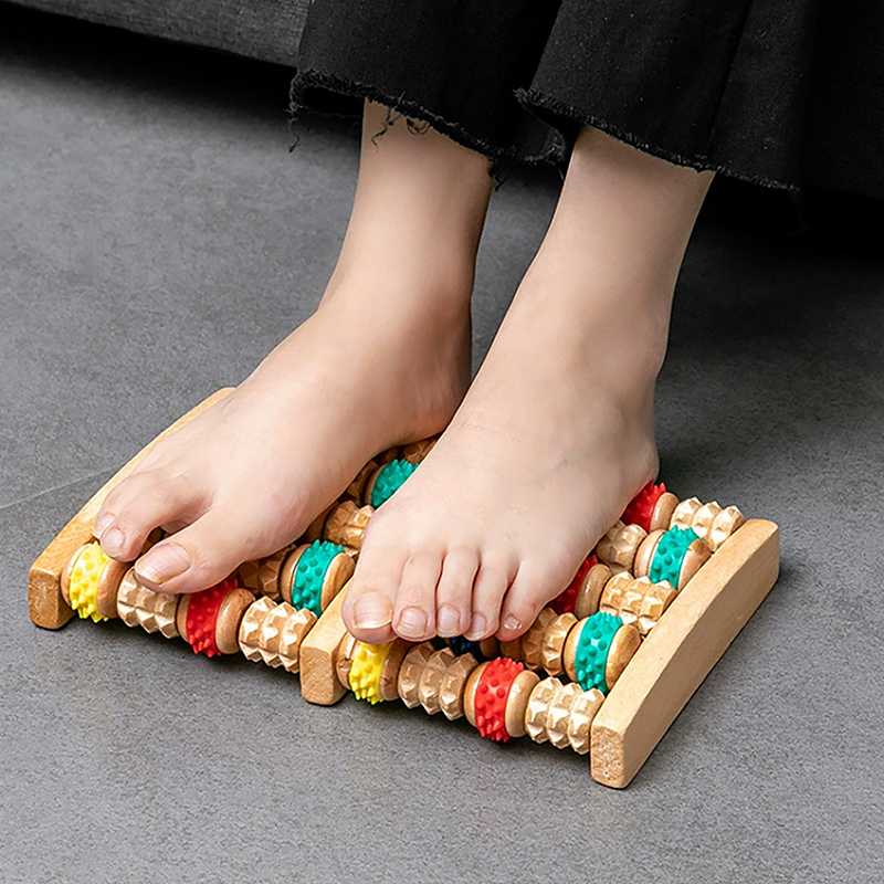 멀티 포인트 발 치료 마사지 혈액 순환 촉진 발 관리  - Reflexology Foot Roller 리뷰 및 가격