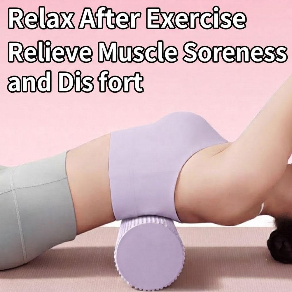 EVA 고밀도 요가 폼 롤러 45cm, 피트니스 근육  - Foam Roller Trigger Point 리뷰 및 가격