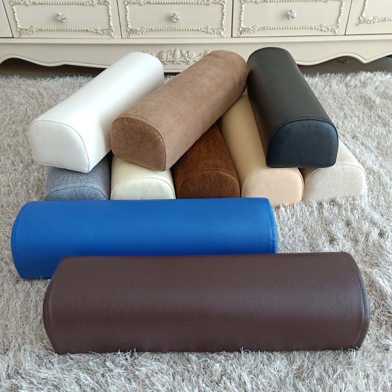 가죽 볼스터 반롤 베개, 발목, 무릎 지지, 다리 높이 - Neck Traction Pillow 리뷰 및 가격