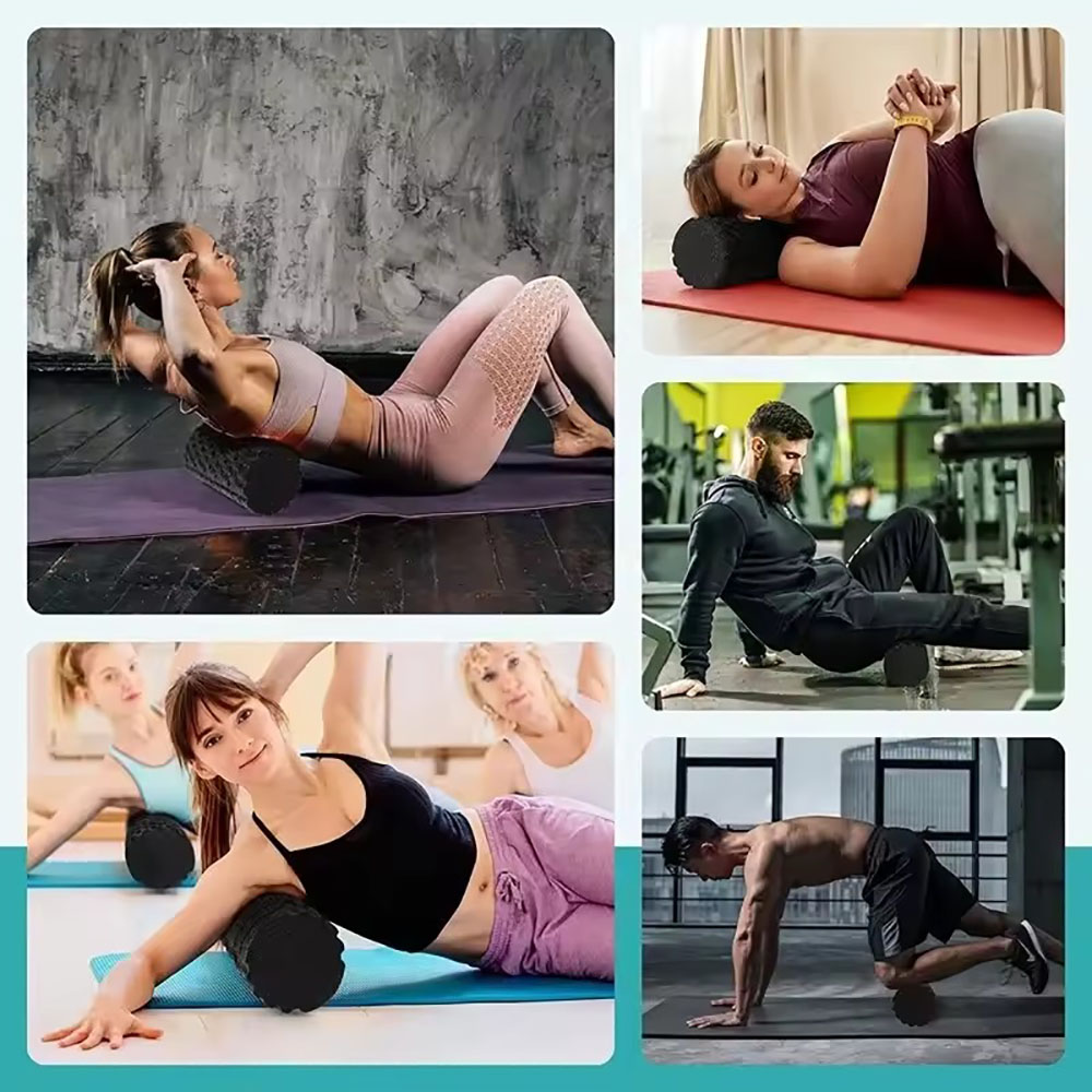 33cm 폼롤러, 근육 마사지용 고밀도 피트니스 롤러, - Foam Roller Trigger Point 리뷰 및 가격