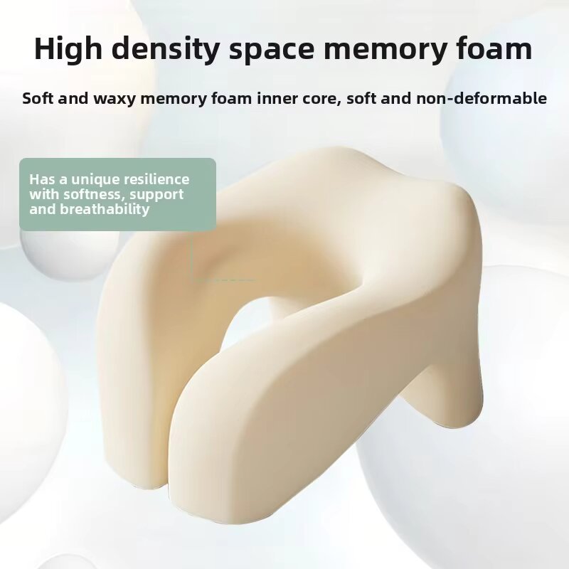 메모리폼 U자형 목베개 여행용 비행기 수면베개 부드러운 - Neck Traction Pillow 리뷰 및 가격