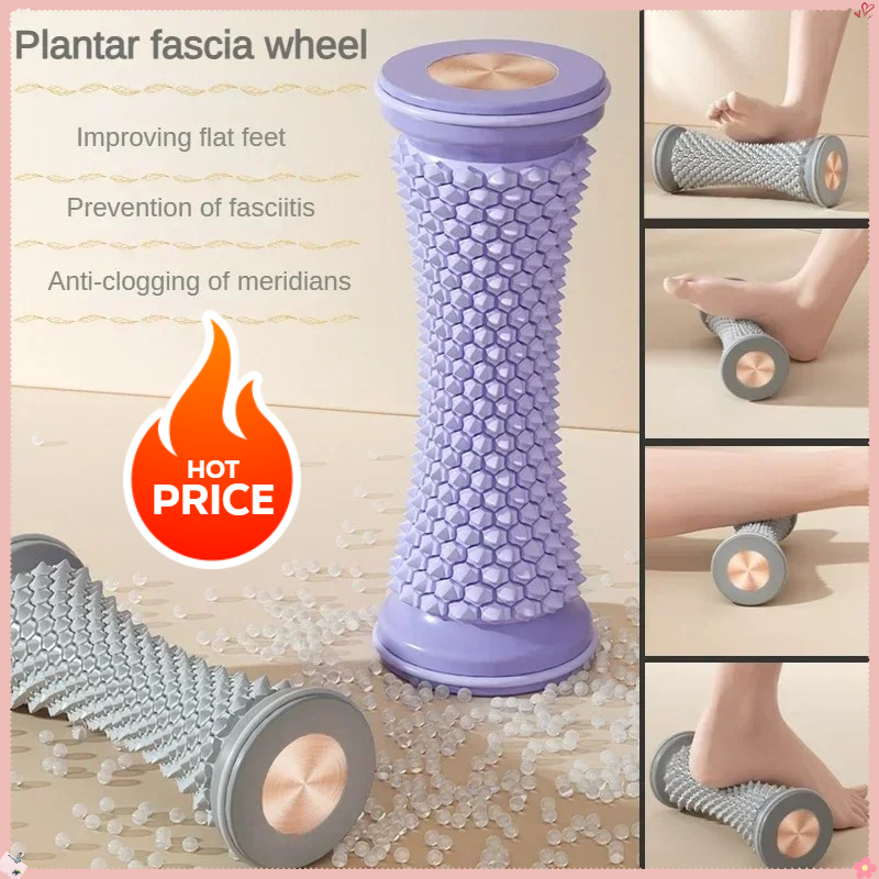 발 마사지기 마사지 롤러 요가 마사지 볼 족저근막 롤러 - Reflexology Foot Roller 리뷰 및 가격
