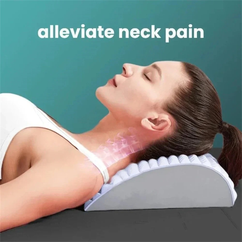 등 스트레칭 베개 허리 마사지 목 요추 지지 마사지기  - Neck Traction Pillow 리뷰 및 가격