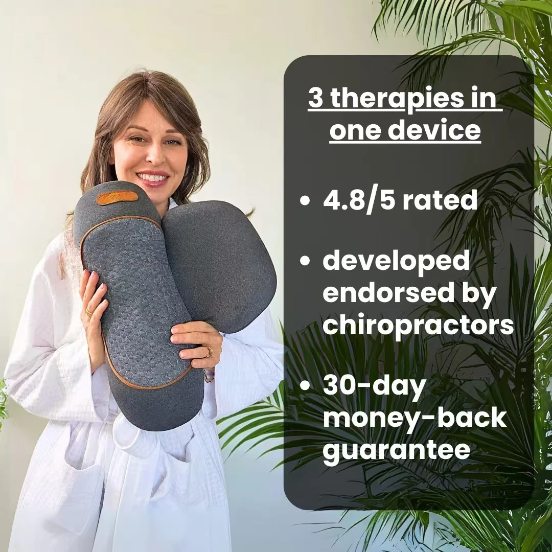 COSSEAL-3-in-1 목 마사지기 자궁 경부 베개 - Neck Traction Pillow 리뷰 및 가격