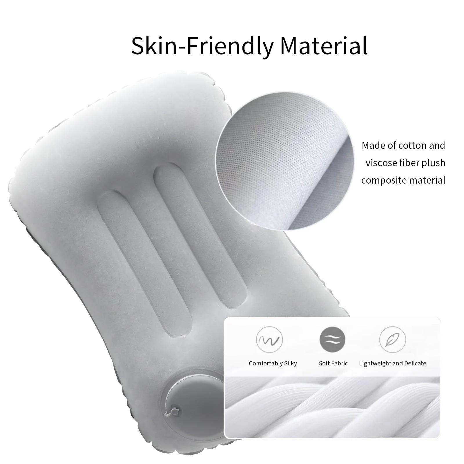 휴대용 편안한 풍선 베개, 캠핑 베개, 풀 베개, 목  - Neck Traction Pillow 리뷰 및 가격