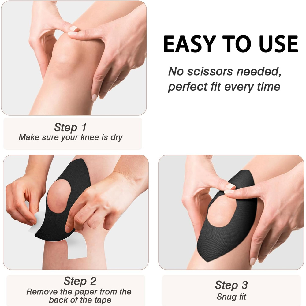1/5/10 PCS 무릎 통증 완화를위한 운동 요법 테 - Kinesiology Tape Sports 리뷰 및 가격