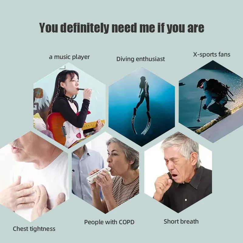 고품질 스마트앱 제어 호흡 트레이너, 디지털 맞춤형 휴 - Health & Wellness Fair 2025 리뷰 및 가격